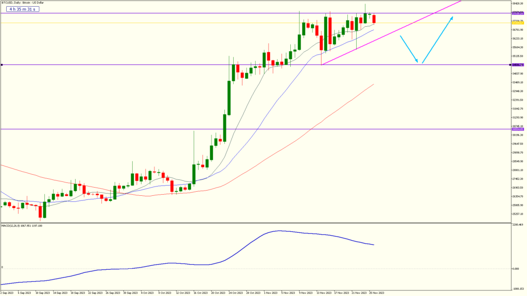 fxg weekly 26nov2023 btcusd daily